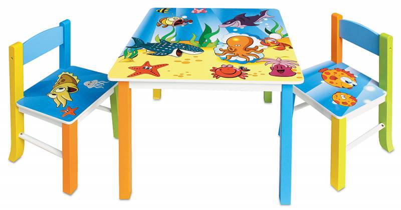 Стол детский +2 стула KidSet 01